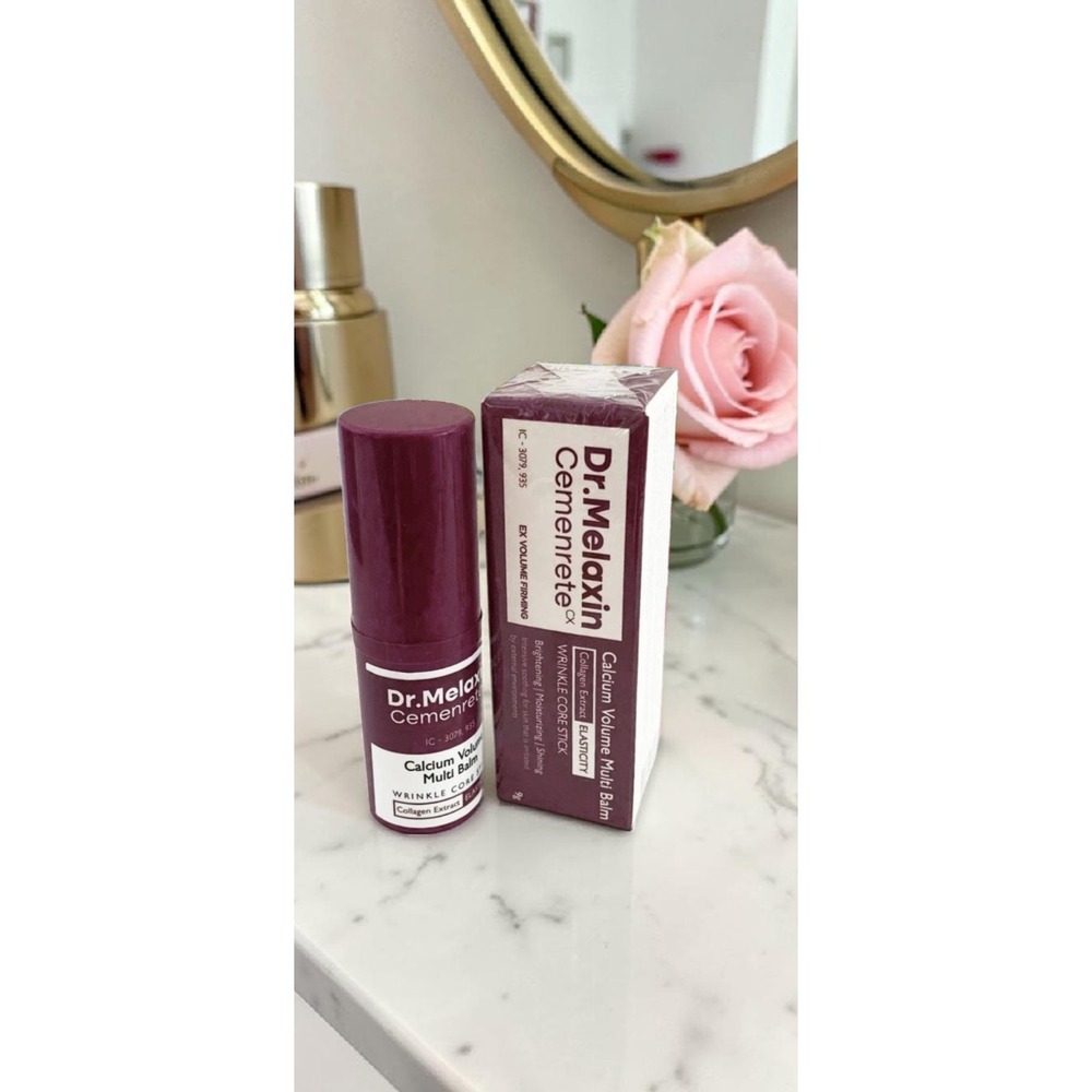 Dr. Melaxin Cemenrete Calcium Volume Multi Balm Wrinkle Core Stick 9g New in Box